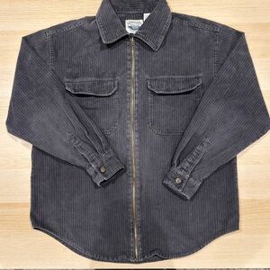 American Blues Vintage Sun Faded Corduroy Shacket 90s Large